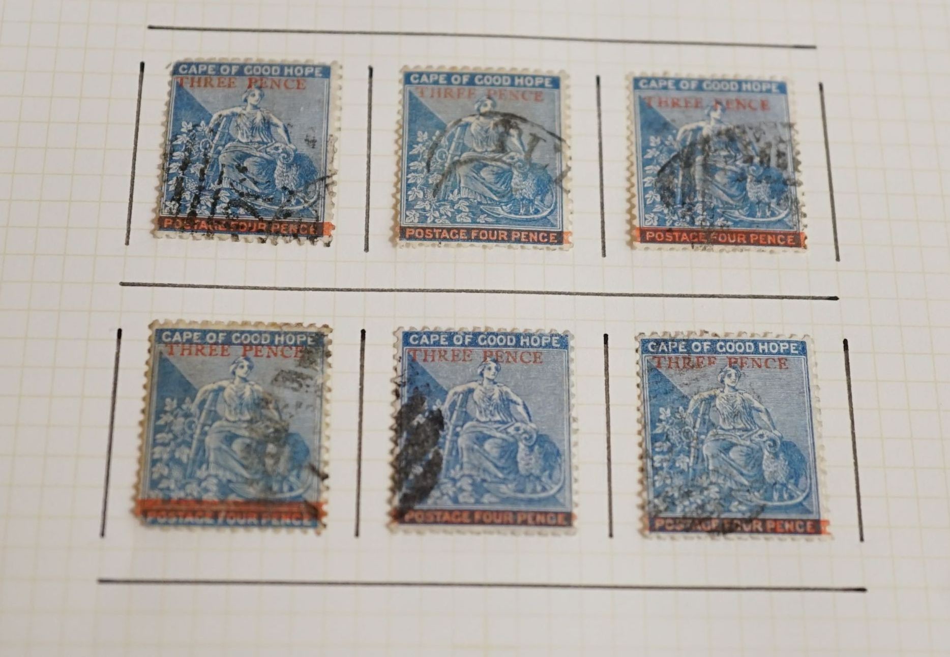 Cape of Good Hope - fine collection in 2 albums and stock book from 1853 1d used pair, 4d block of three used (and certificate), 1859 1sh dark green mint pair, 1861 1d woodblock used (sg 13a), 1863-64 1d, 4d and 6d mint